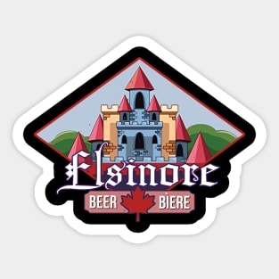 Elsinore Beer Biere Sticker